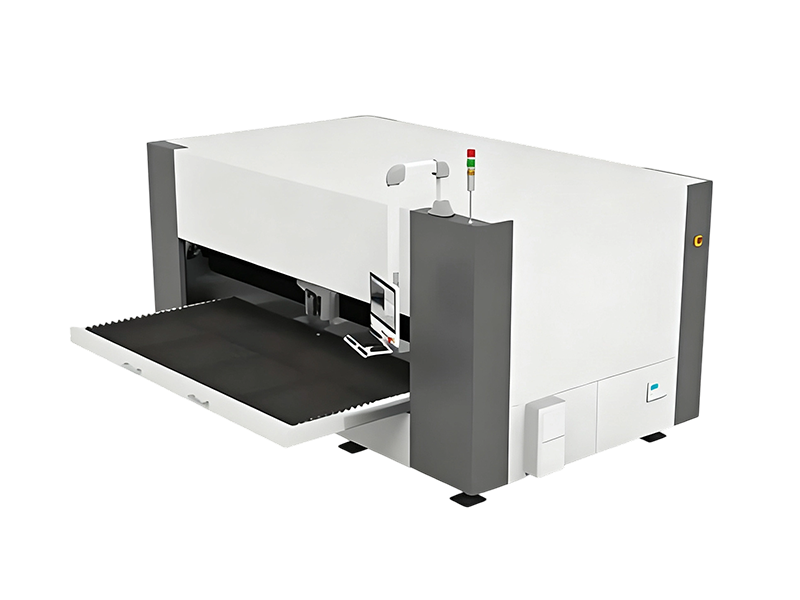 Máquina de corte láser de plataforma única extraíble